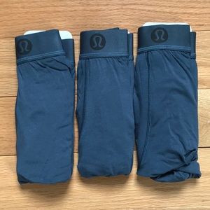 Lululemon Always in Motion Boxer 7” Long 3 Pack *Iron Blue